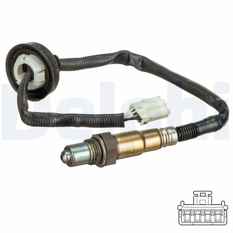 Lambdasonde Planarsonde ES20644-12B1 DELPHI für SMART MITSUBISHI - Bild 5