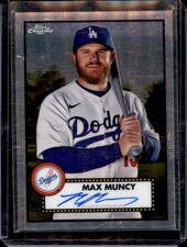 2021 Topps Chrome Platinum Anniversary Edition Max Muncy Auto