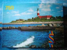 PUZZLE (750) KIELER FÖRDE (Schmidt Commodore Serie) Leuchtturm Bülk alte Kuppel