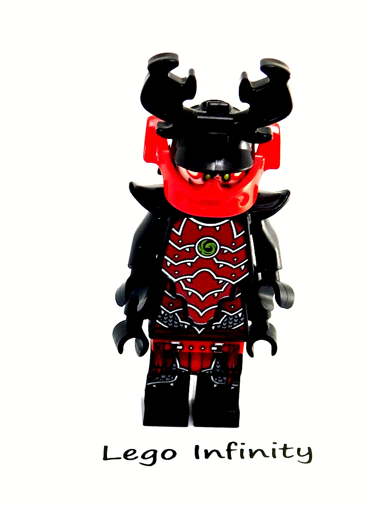 LEGO General Kozu Black Armor Minifigure Ninjago Final Battle