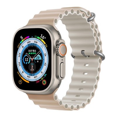 Apple Watch - bicolor Ocean Loop Armband Ersatz Band für Apple Watch 3-11 SE ...