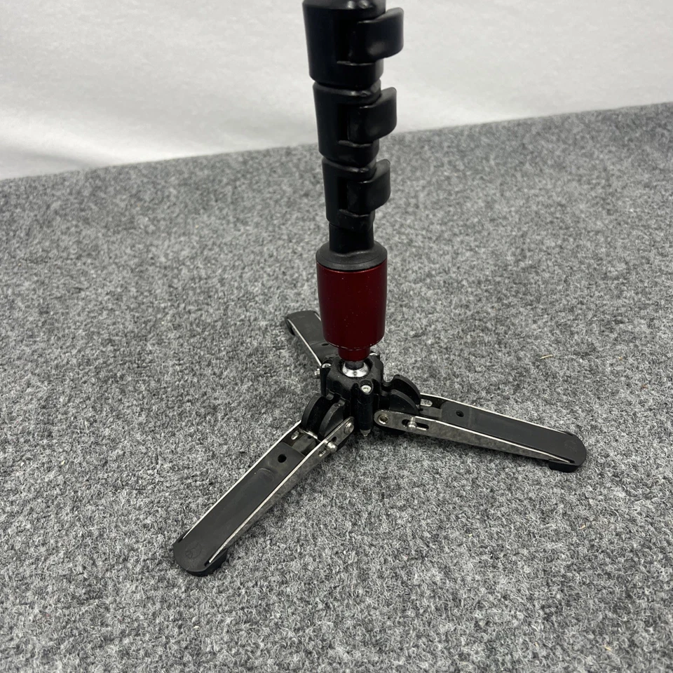 Manfrotto 560B-1 Aluminum Video Photo Monopod W/ 223RC Head - Made in Italy - Image 3 of 4