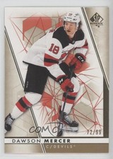 2022-23 SP Authentic Limited Gold 72/99 Dawson Mercer #17 1e7g