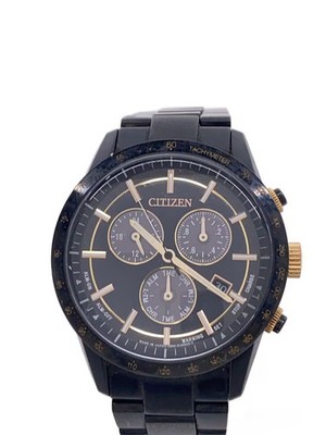 CITIZEN Solar Watch Analog Stainless BLK BLK E820 S098173