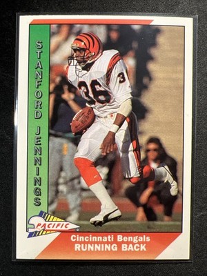1991 Pacific: Pro Football-Plus #69 Stanford Jennings/Bengals/RB    
