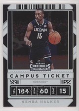 2020 Panini Contenders Draft Picks Variation Campus Ticket Kemba Walker #9 9ft