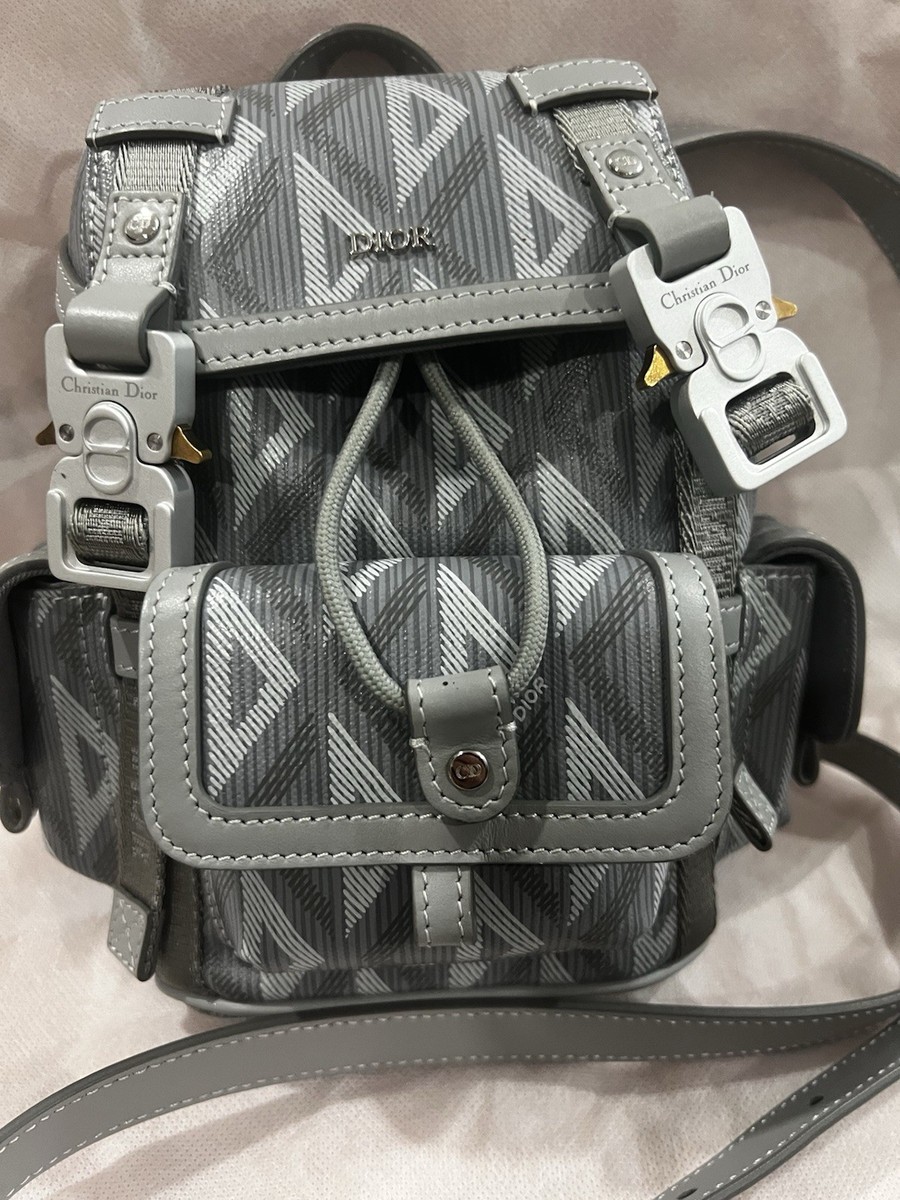 Sold Out! Dior Hit The Road Mini Backpack CD Diamond Canvas Unisex