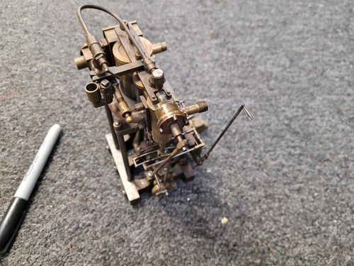 Hand Built Compound Marine live steam engine.