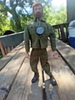 Vintage 1970's Hasbro GI Joe AT Red Head Talking Commander figure - talks good