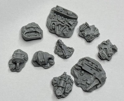 Base gestaltungsset Warhammer 40k /GW/ Forgeworld /Imperium Vintage Oldhammer 