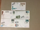 Five israel registered fdc with TAB single stamp