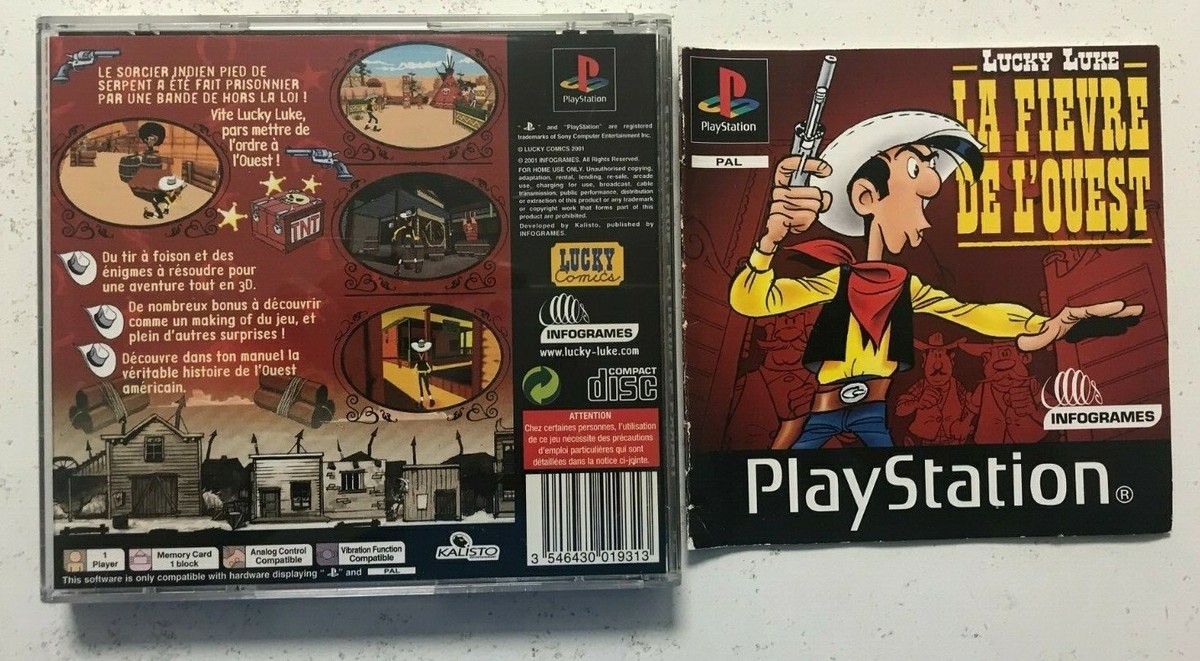 Lucky luke la fièvre de l ouest - Jeux vidéo