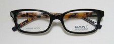 GANT GA 4056 Black Tortoise Havana 001 Plastic Eyeglasses Frame 52-17-135 New RX