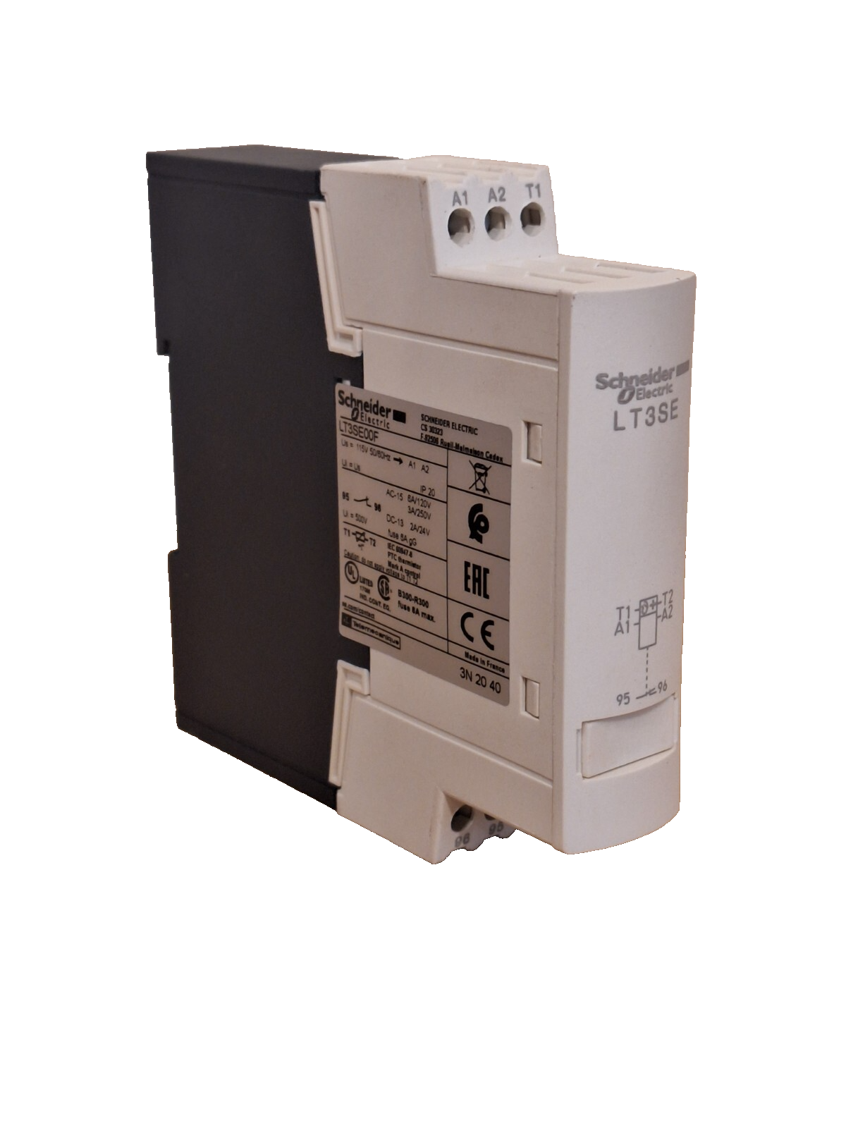 Schneider LT3SE00F Probe Thermistor Protection Relay PTC 115 V 1 NC