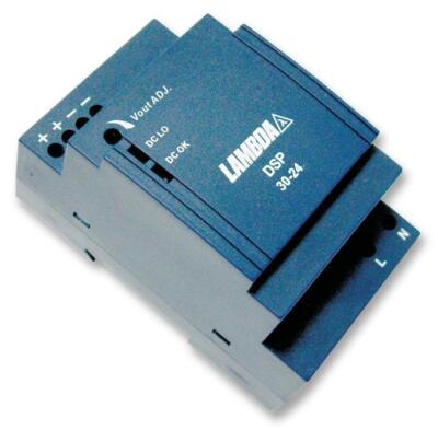AC/DC Din Rail Power Supply, 12V DC, 2.1A, 25W - DSP30-12 TDK-LAMBDA