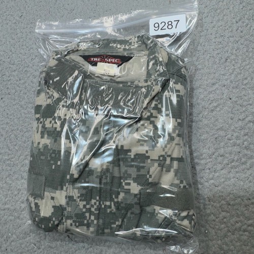 US Army Coat Men Medium Green Digital Camouflage Combat Uniform Tru Spec Jacket - Picture 12 of 12