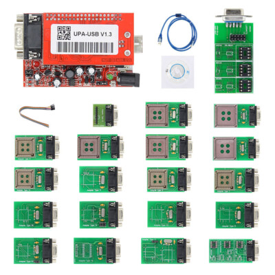 UPA USB Programmer with Full Adaptors Support NEC Function Software V1.3