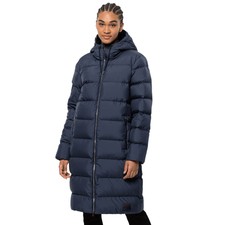 Jack Wolfskin Womens Frozen Palace Longline Jacket - Night Blue - L
