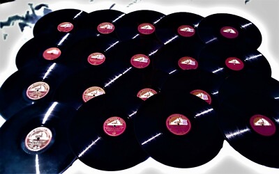 Georges Bizet 78rpm 12-inch Set His Master's Voice #C7372/7390