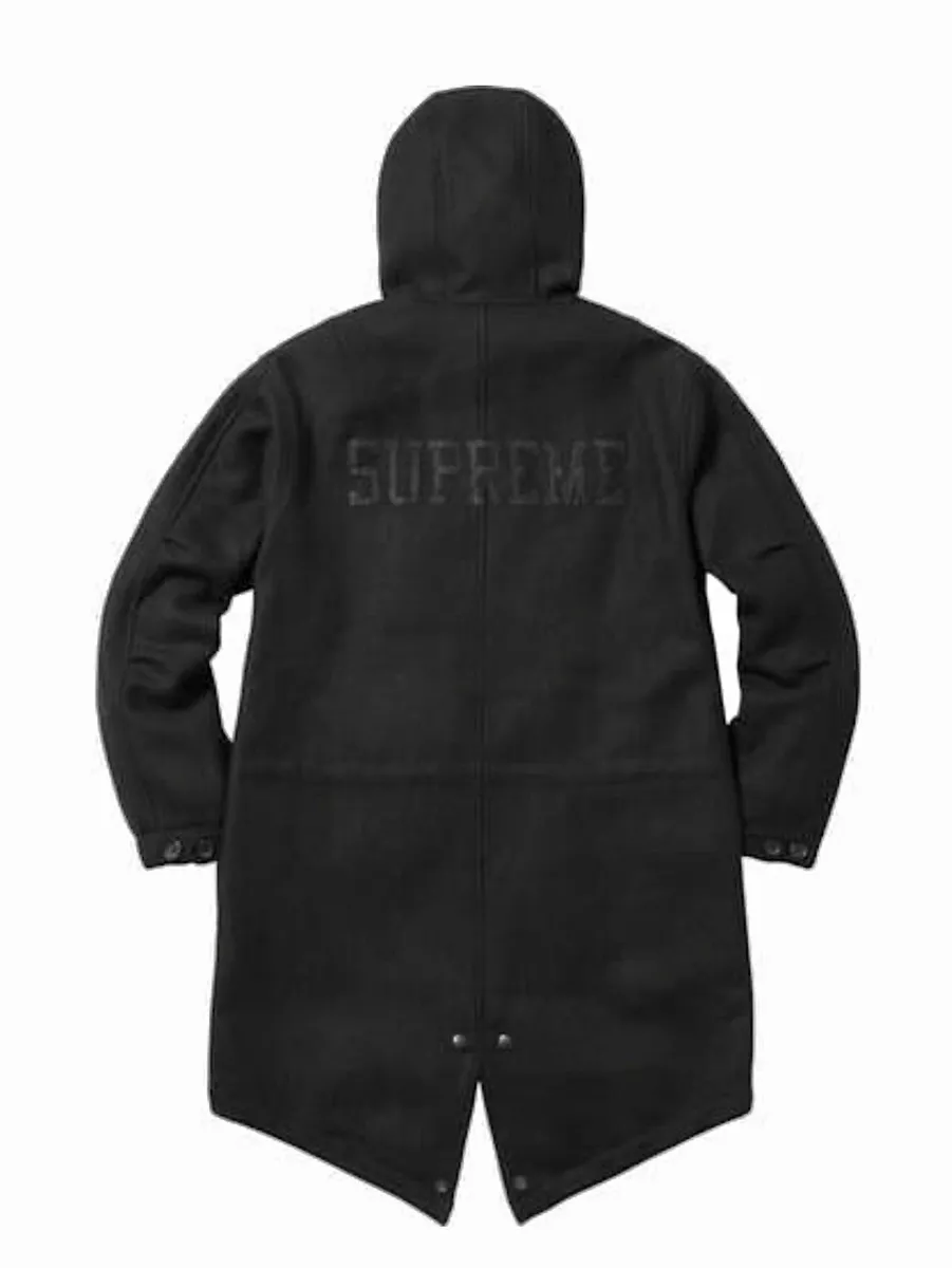 Supreme Wool Fishtail Parka Harris Tweed