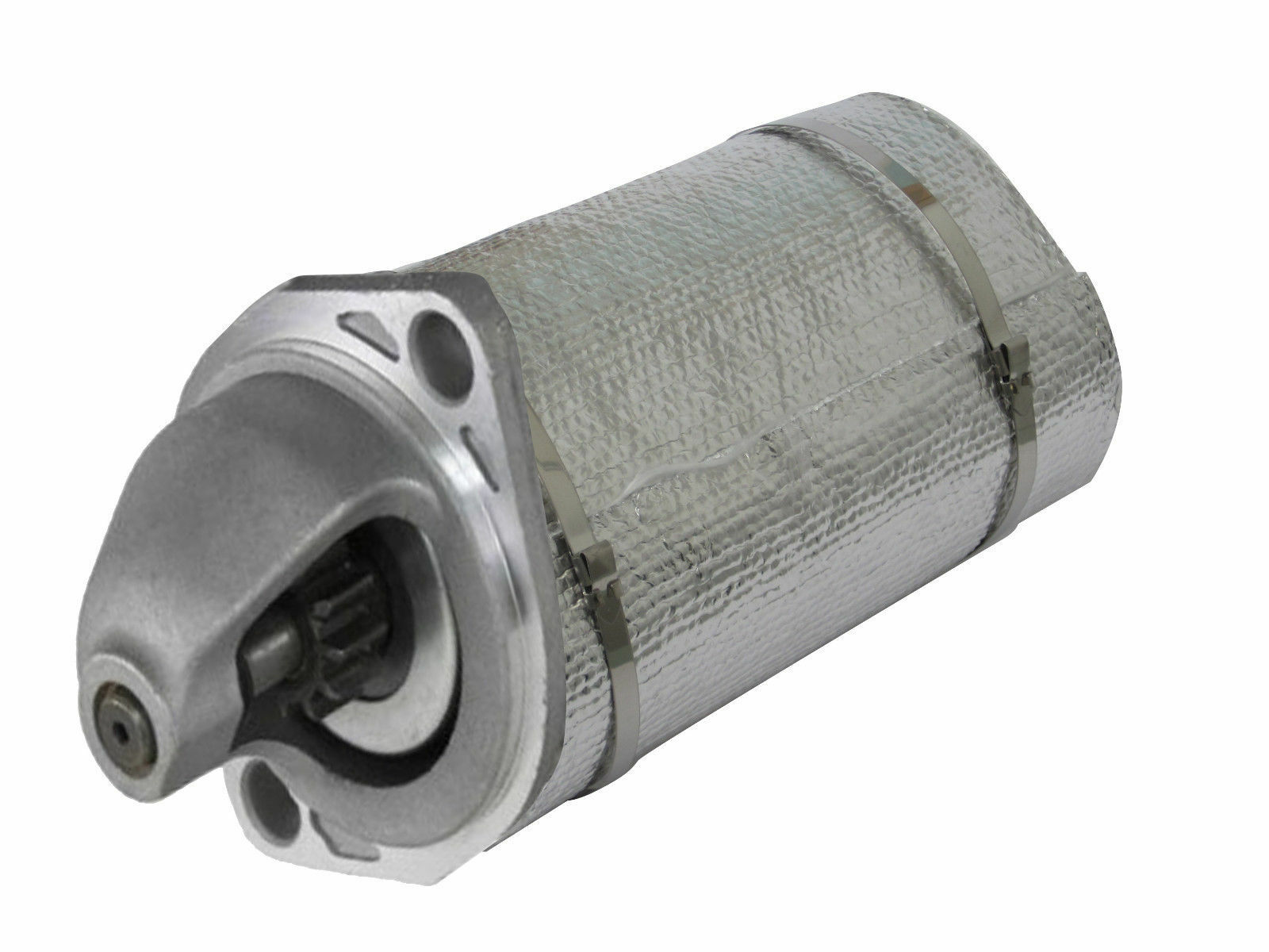 STARTER MOTOR HEAT SHIELD Blanket Insulating Stainless Ties Fits Ford