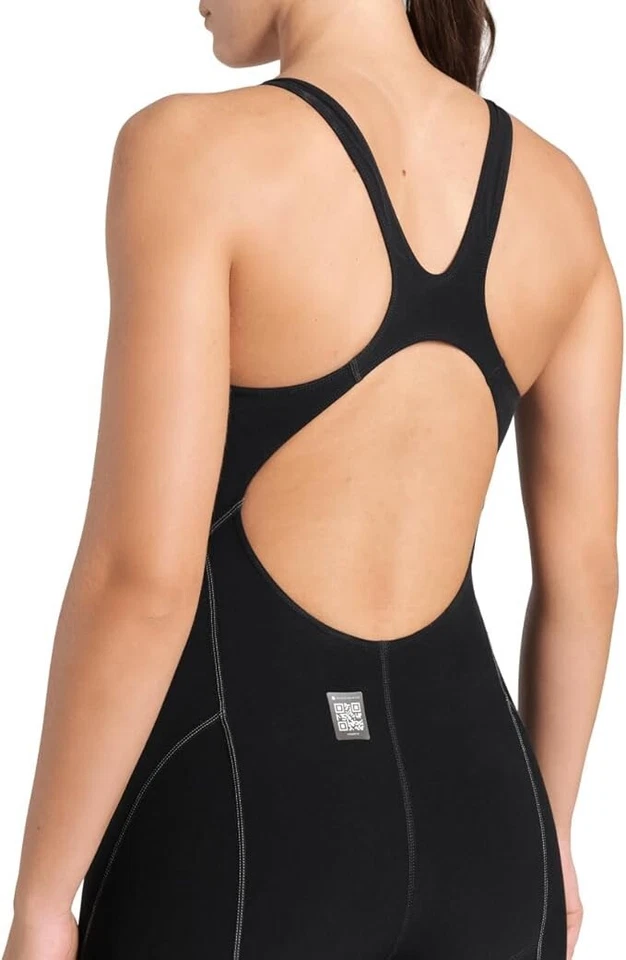 Traje de natación ARENA Powerskin Impulso para mujer piel de rodilla espalda abierta pierna corta 32 Foto 3 de 4