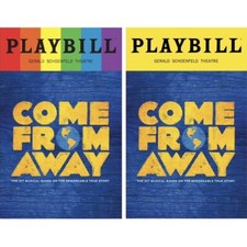 Come From Away Playbill - Jenn Colella De'Lon Grant  Caesar Samayoa