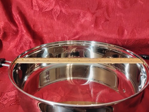 CUSTOM LISTING - Set of 4 Wyndham House Cookware Stainless Steel  Glass Lids - Bild 6 von 7