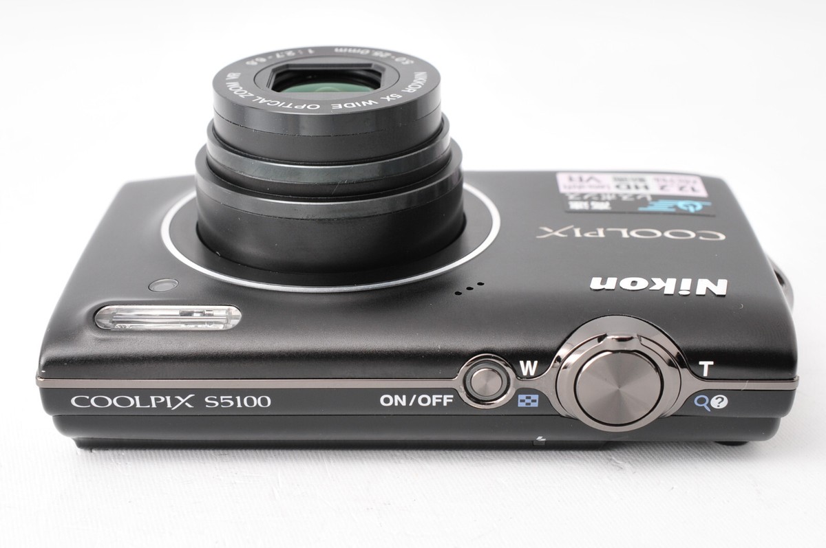 MINT] Nikon COOLPIX S5100 Black 12.2MP 5x Compact Digital