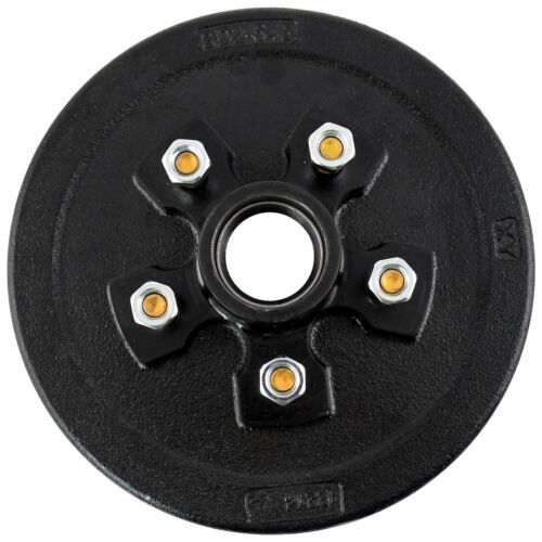 Pair Electric 10"X21/4" Trailer Brakes Hub Drum Kit 5 On 4.5" For 3500