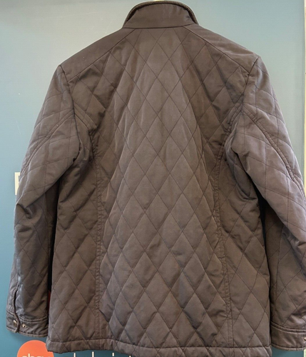 Chaqueta acolchada ligera Ted Baker azul marino para hombre talla 2 pequeña muy apreciada - Imagen 2 de 9