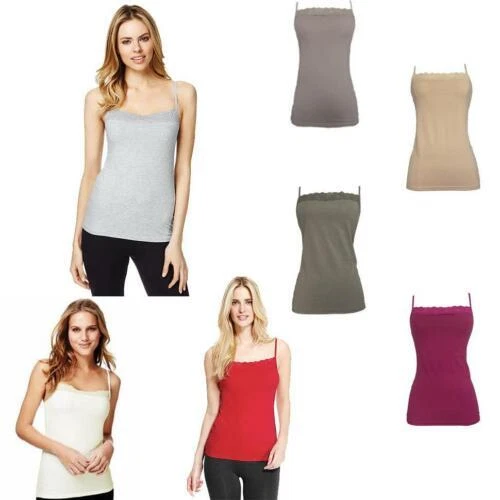 Marks and Spencer Cotton Vests for Women