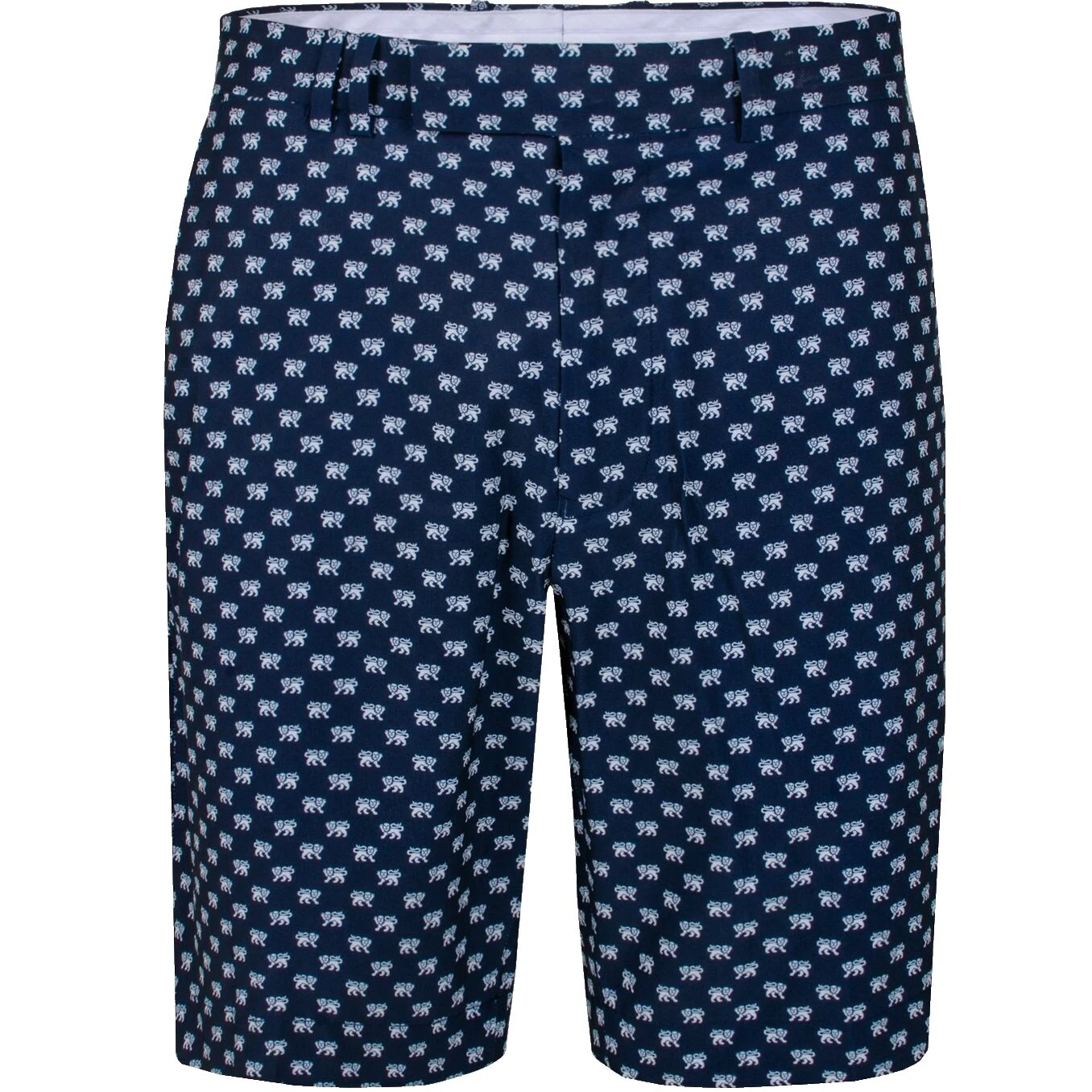 Белые шорты для гольфа для мужчин