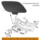 Front Bumper Tow Hook Cover 51117187956 For BMW E92 E93 3-Series 06-09 328i 335i