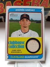 2023 Topps Heritage Baseball Clubhouse Collection Relic #CCR-AG Andres Gimenez