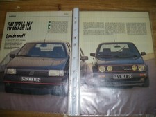 MATCH.............FIAT TIPO I.E 16V VS VW GOLF GTI 16S.............