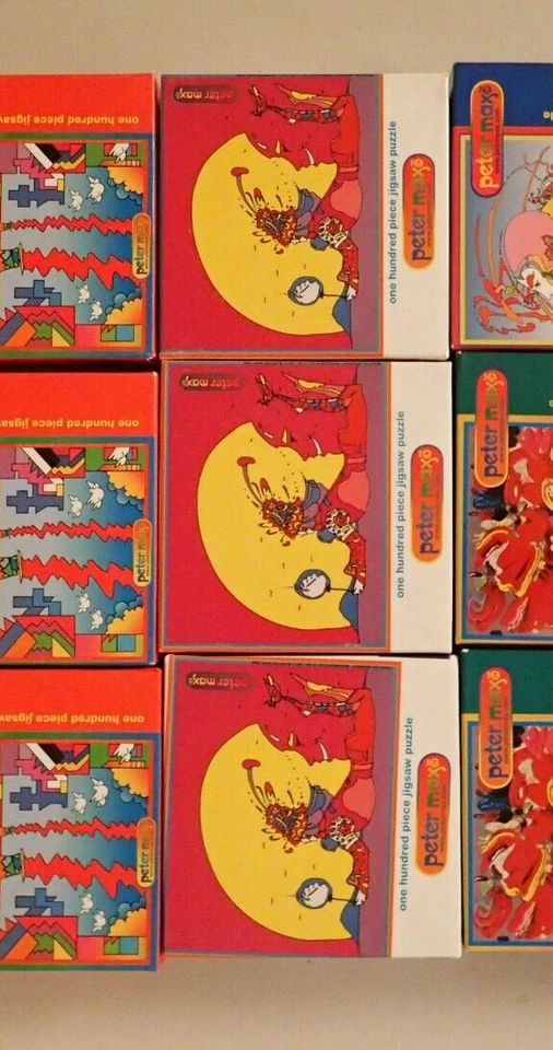 Peter Max Pop Art Momento Mágico Puzzle 100 Piezas 23 x 18 cm NUEVO En Caja Sellado!! Foto 4 de 4