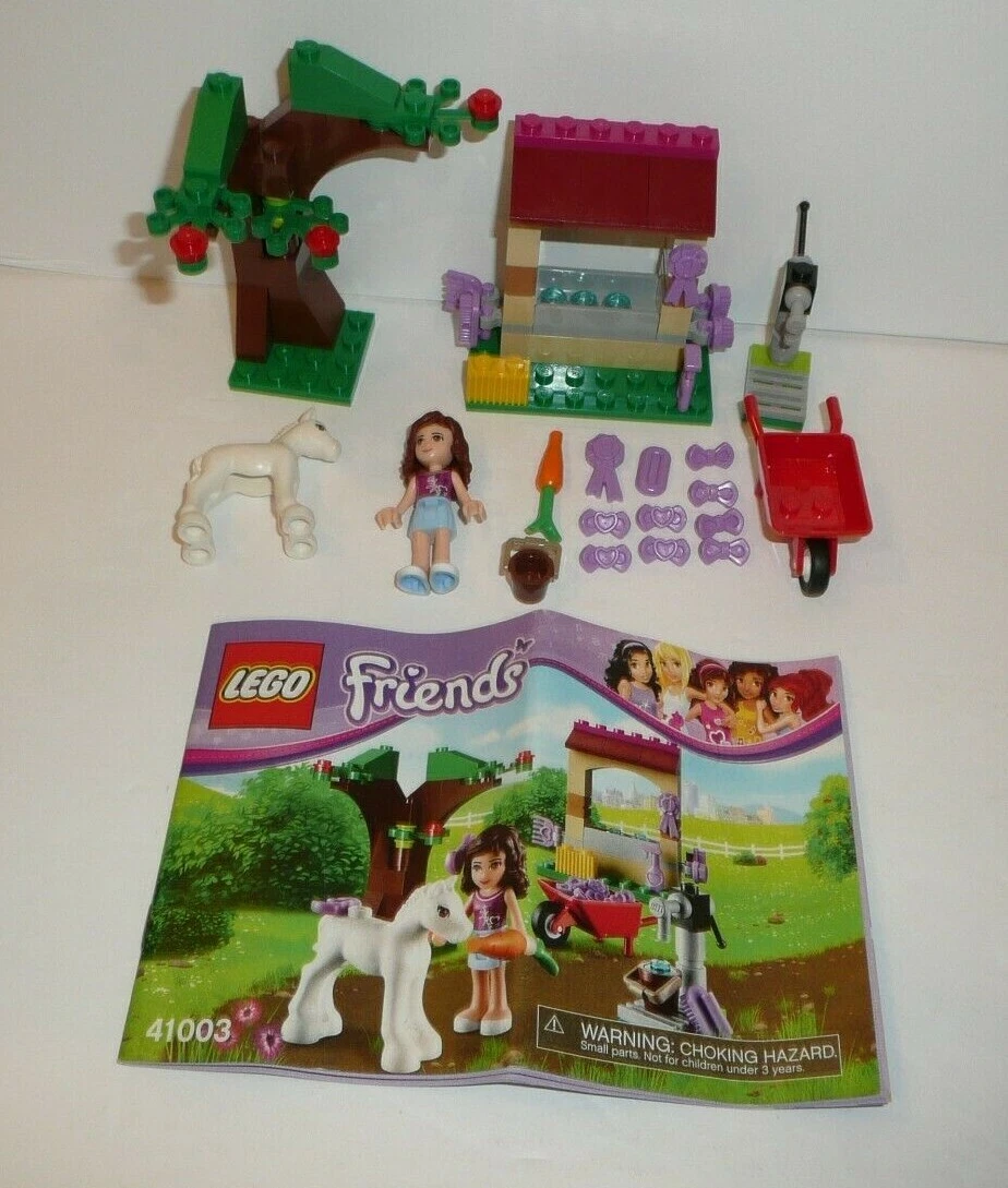 Parts Pieces Lot LEGO Friends Set 41003 Olivia s Newborn Foal