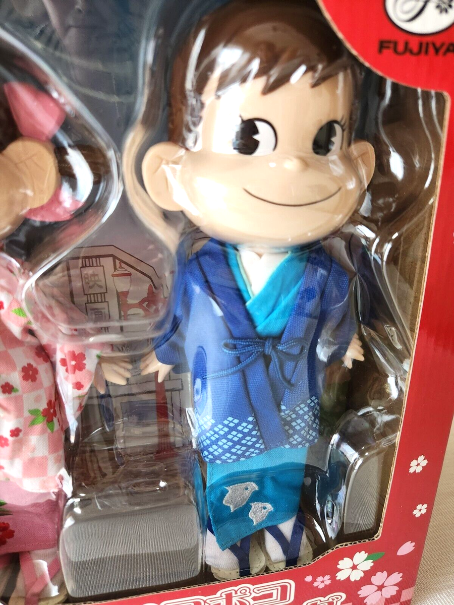 FUJIYA PEKO CHAN POKO CHAN Vintage Figure kimono costume Rare
