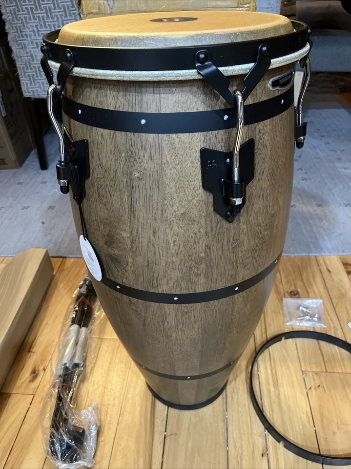 Meinl Percussion Headliner Series Quinto with Basket Stand - 11 inch Walnut New - Image 3 of 4