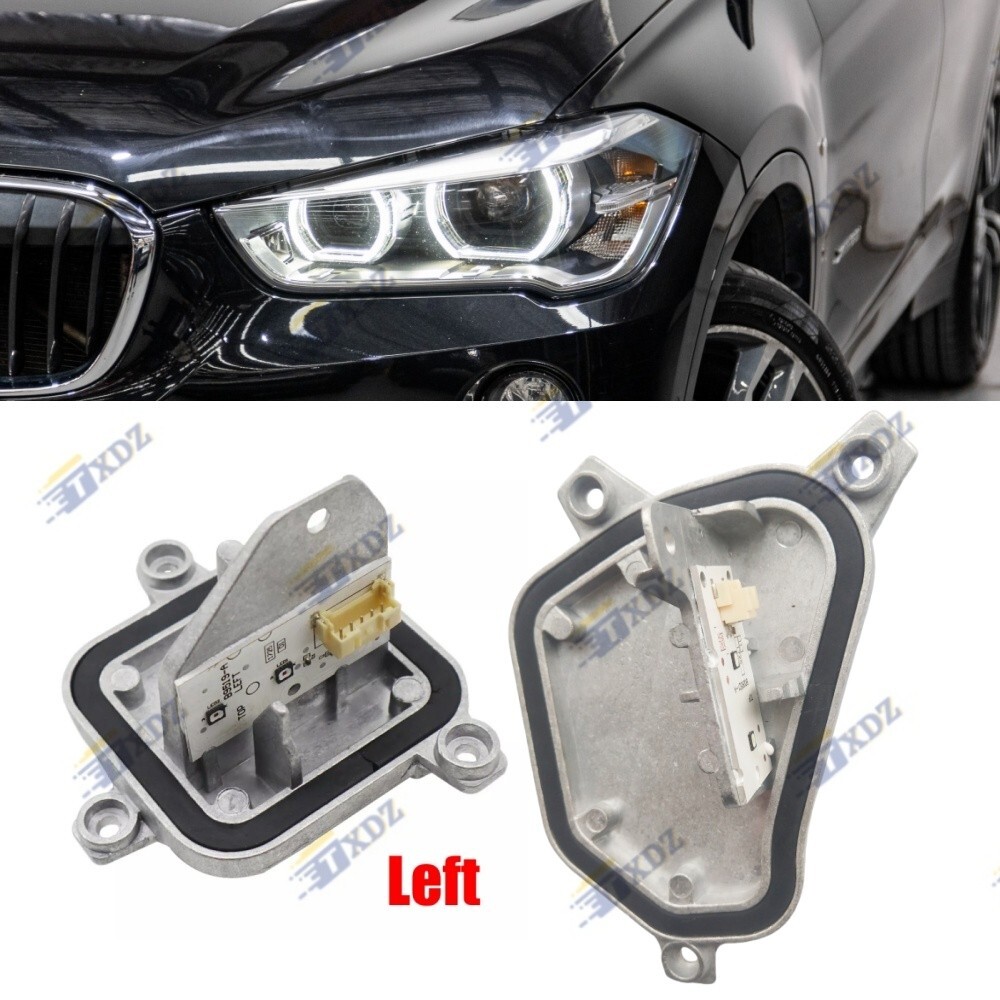 2x For 2018 BMW X1 F48 28i LED Headlight Left DRL Daytime Running