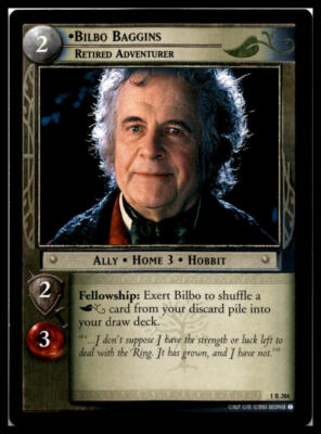 Bilbo Baggins Retired Adventurer Lord of the Rings TCG LOTR