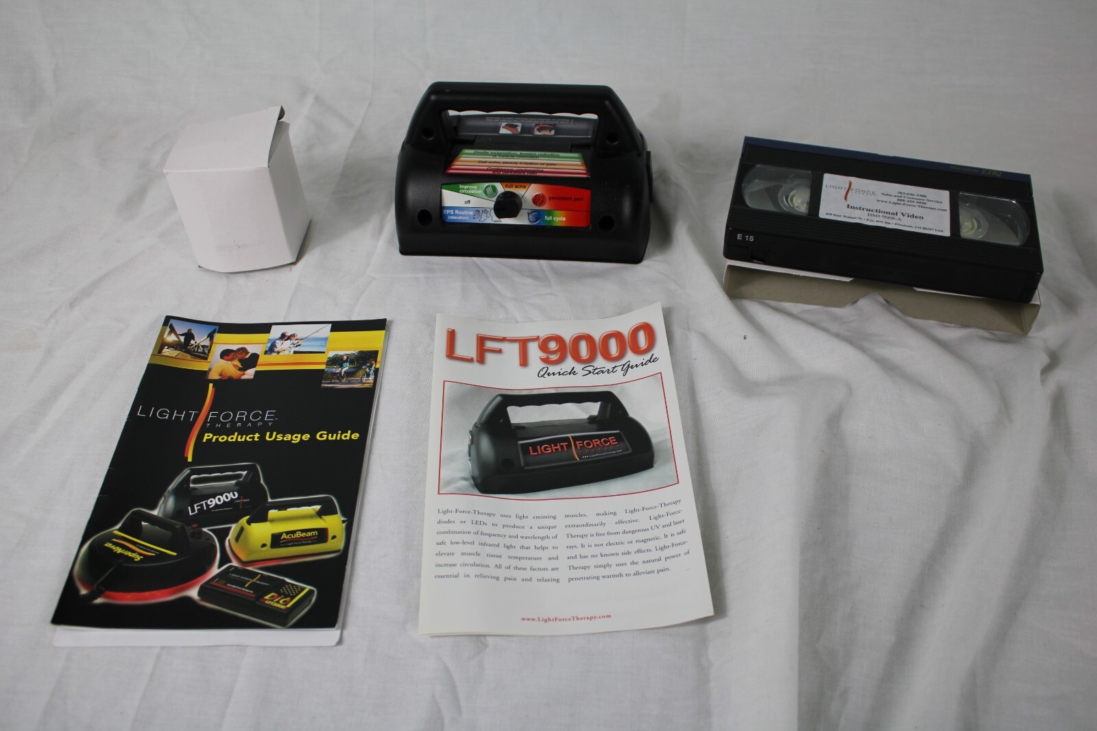 Light Force Therapy Unit LFT 9000 Pain Relief & Healing Power Unit and