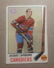 1969-70 Topps Jacques Laperriere #3 Montreal Canadiens