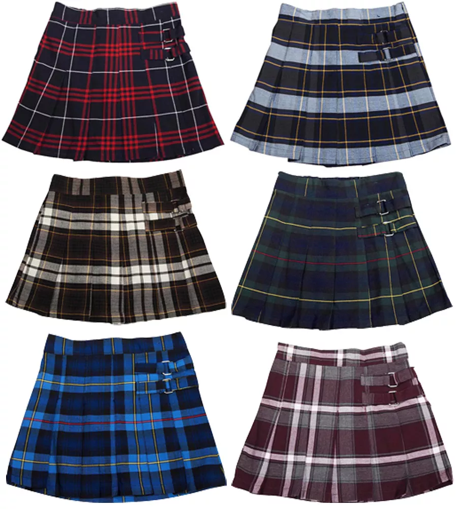 French Toast School Uniform Girls Regular Plus Sizes Pleat Plaid