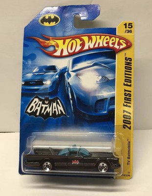 hot wheels batman 2007 first edition