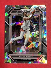 2023 Panini Prizm WNBA Ice Prizm Parallel #87 Chelsea Gray Las Vegas Aces