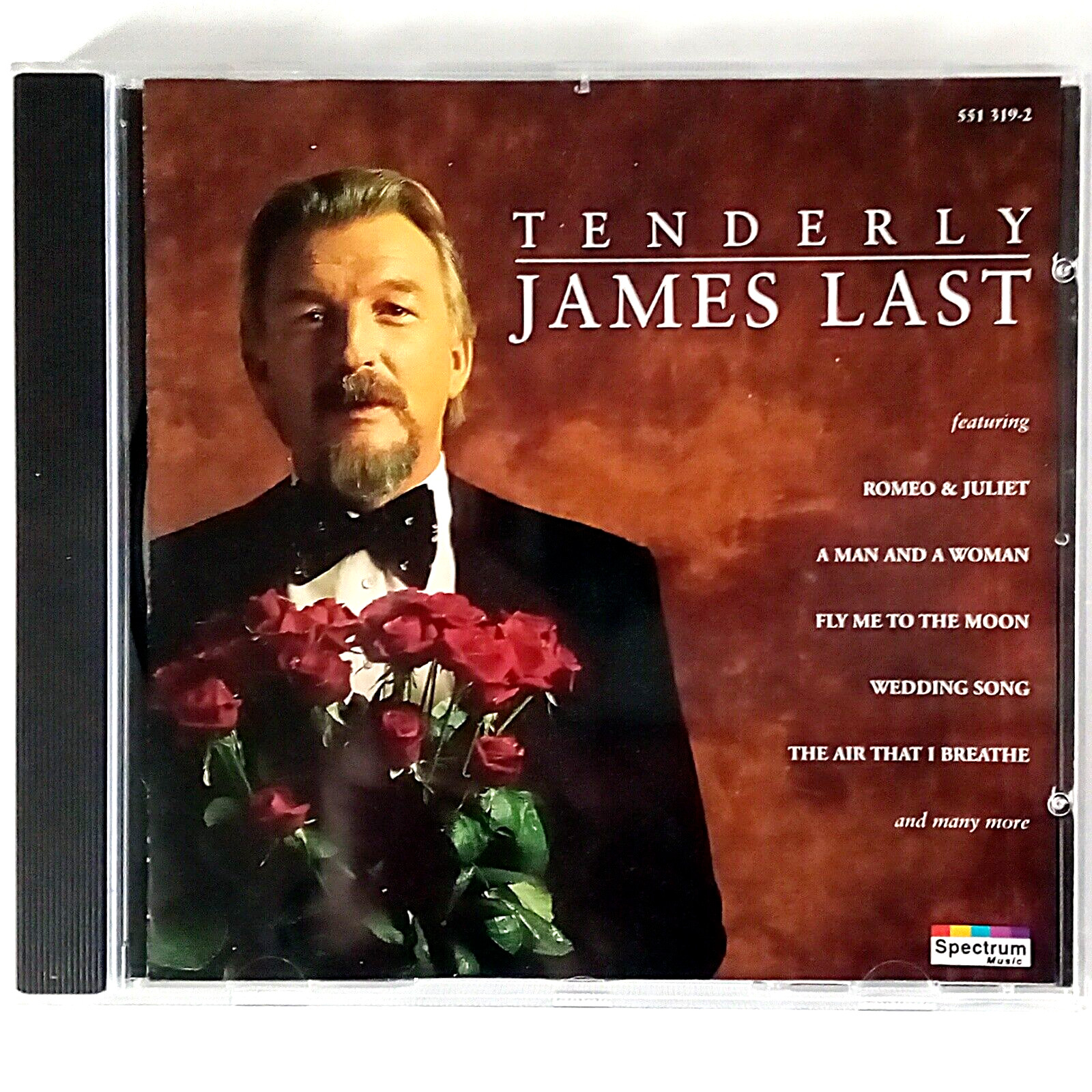 James Last - Tenderly (CD Album, 1996 Spectrum Music) 18 Tracks