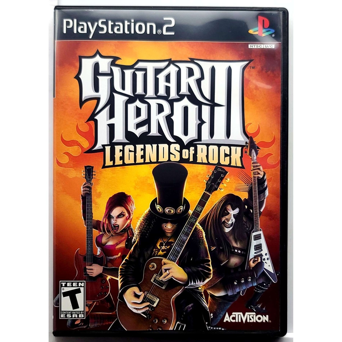 Guitar Hero III Legends Of Rock - Sony Playstation 2 PS2 3