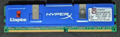 Kingston 1gb memory kit (2 dimms) hyperx ram khx3200ak2/!gb (740617071740)